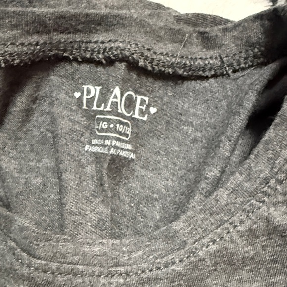 Kids Comfy  long sleeve tee Set - Gray, White, and Purple - Picture 2 of 5